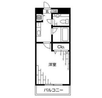 東京都台東区駒形１丁目 賃貸マンション 1K
