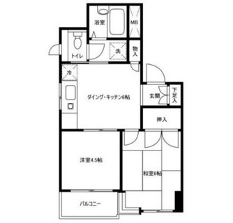 東京都台東区浅草１丁目 賃貸マンション 2DK