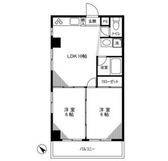 東京都墨田区東駒形２丁目 賃貸マンション 2LDK